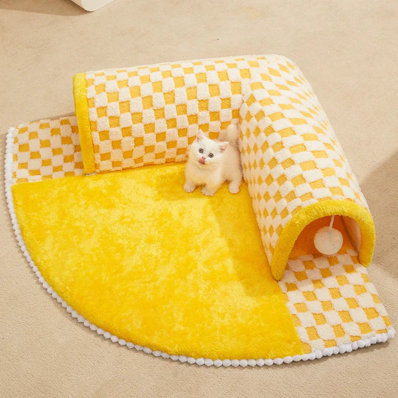 Túnel Tapete para Gatos